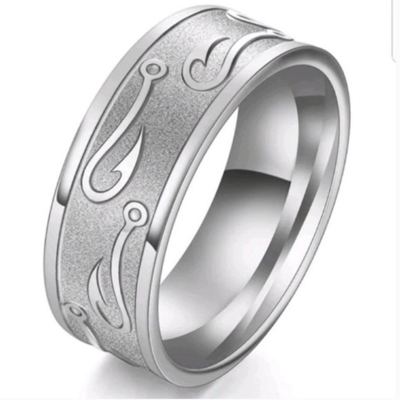COPY - New 8mm stainless steel ring for men & wom… - Picture 2 of 2